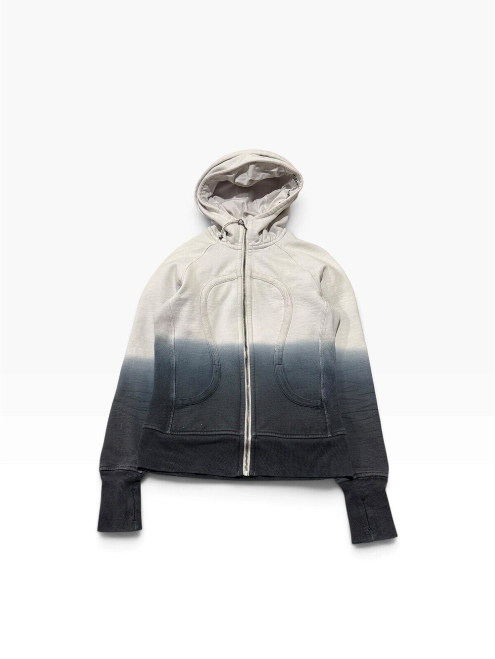 Lululemon Scuba Hoodie Special Edition Ombre Dip Dye Size M Womens